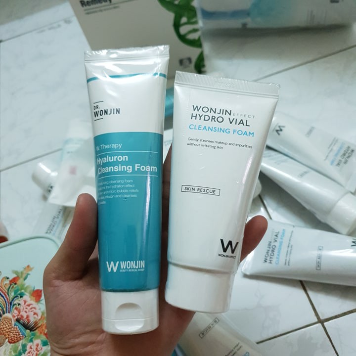(thanh lý) Sữa Rửa Mặt Wonjin Effect Medi Hydro Vial Cleansing Foam 80ml | BigBuy360 - bigbuy360.vn