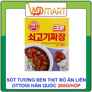Sốt tương đen thịt bò ăn liền Ottogi Hàn Quốc hộp 200g