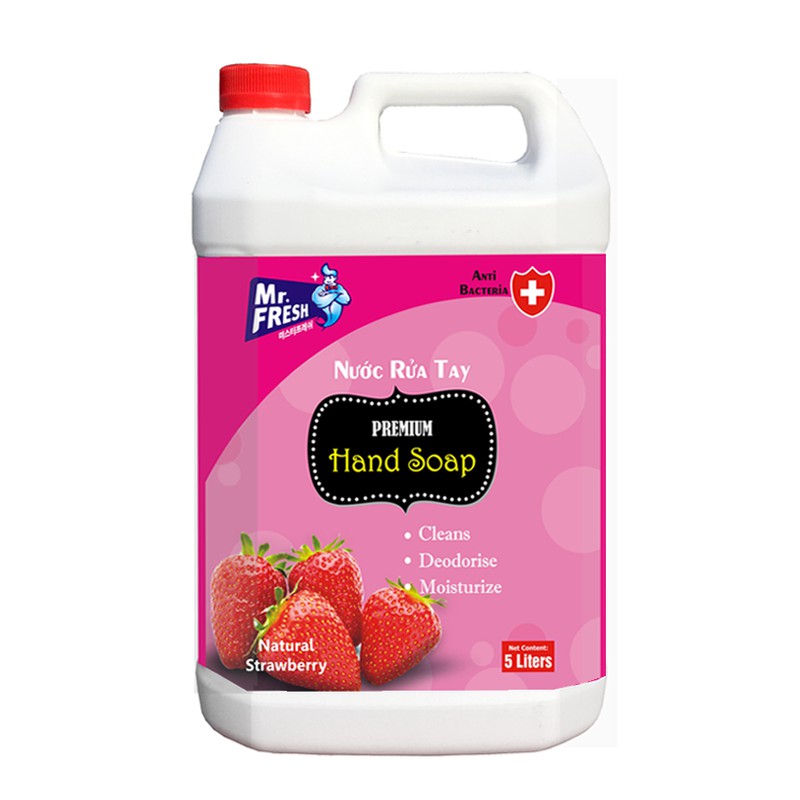 Nước rửa tay kháng khuẩn,mền da Mr.Fresh 5L - NRTQ