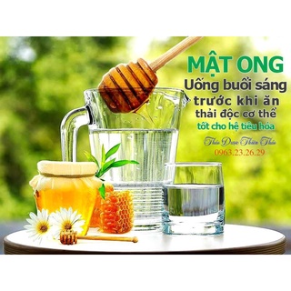 MẬT ONG RỪNG (ong khoái) NGUYÊN CHẤT 100% ( cam kết chuẩn ong rừng)