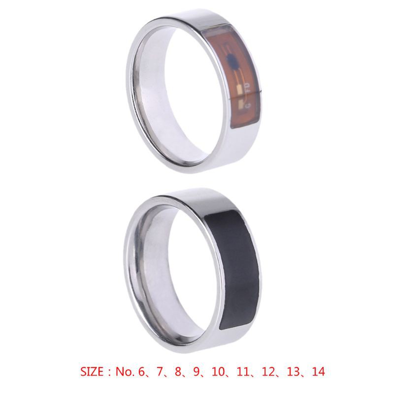 HAN❀NFC Multifunctional Waterproof Intelligent Ring Smart Wear Finger Digital Ring