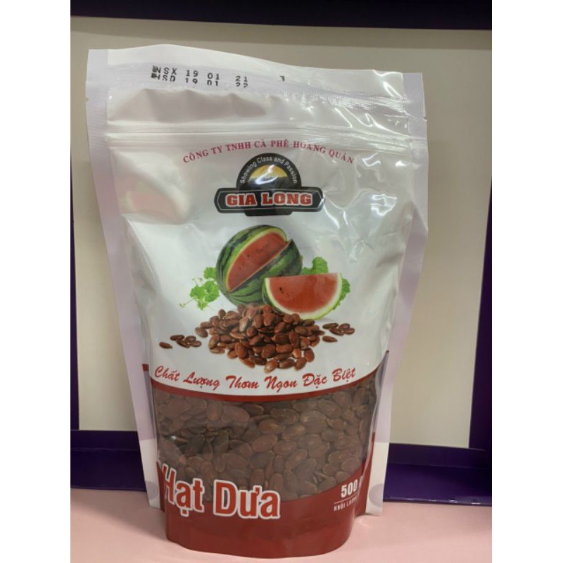 500g HẠT DƯA KHÔNG NHUỘM MÀU LOẠI ĐẶC BIỆT