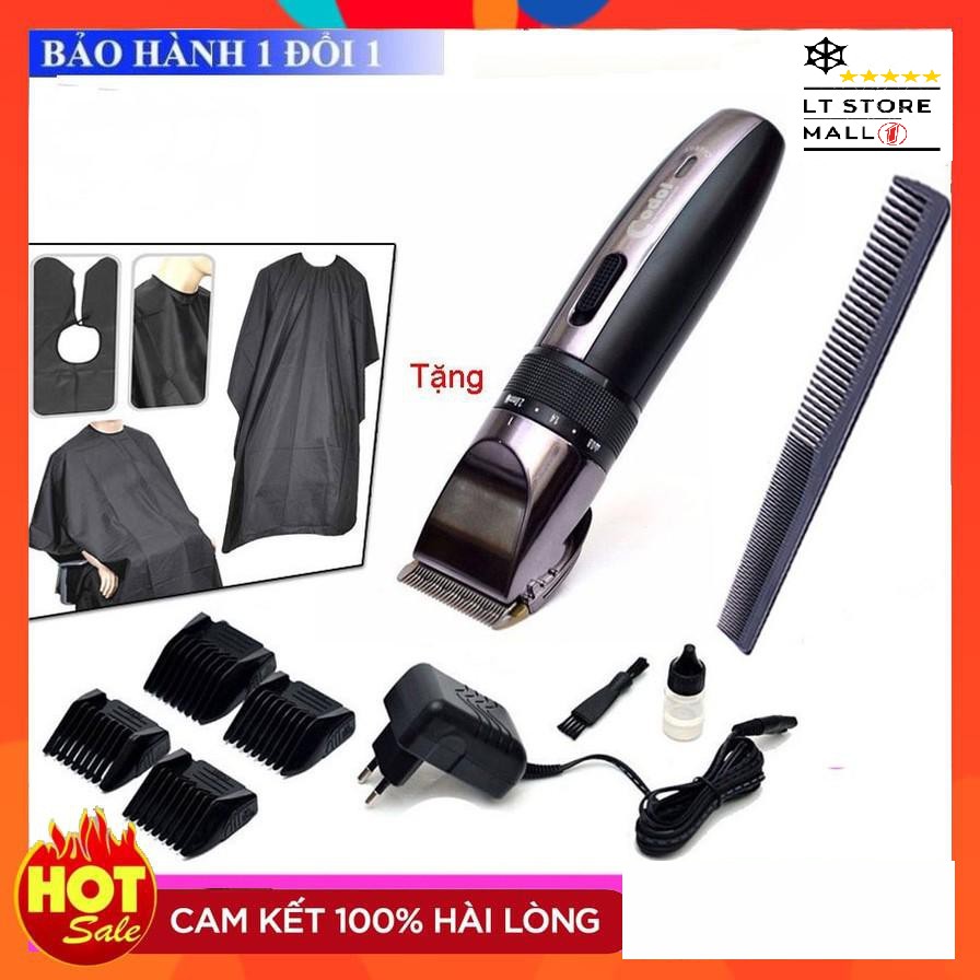 Tông đơ cắt tóc trẻ em Codol 531 tặng áo choàng cắt tóc và lược - tăng đơ cắt tóc chuyên nghiệp