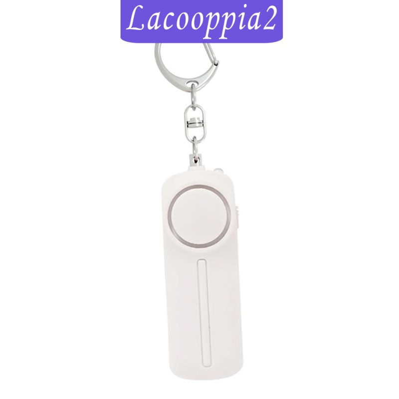 Móc Khóa Báo Động Khẩn Cấp Lacooppia2 Có Đèn Led 130db Đen