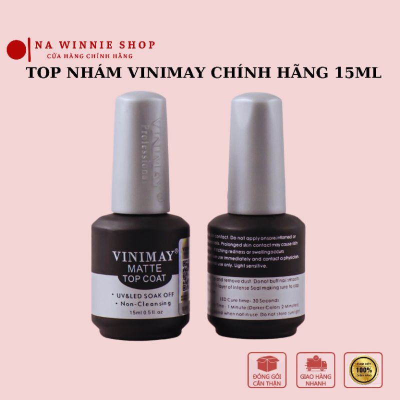 Base Top Vinimay, Cứng móng, Kiềm dầu, Top giọt sương, Top lì, Top loang, Sơn base và top vinimay chính hãng