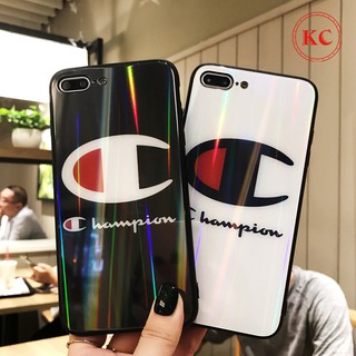 Ốp lưng kính Iphone - Champion
