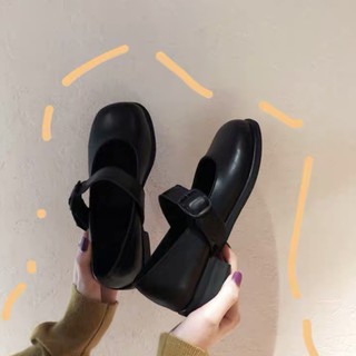 Giày Mary Jane búp bê học sinh vintage cổ điển style Nhật Bản order [Yannie]