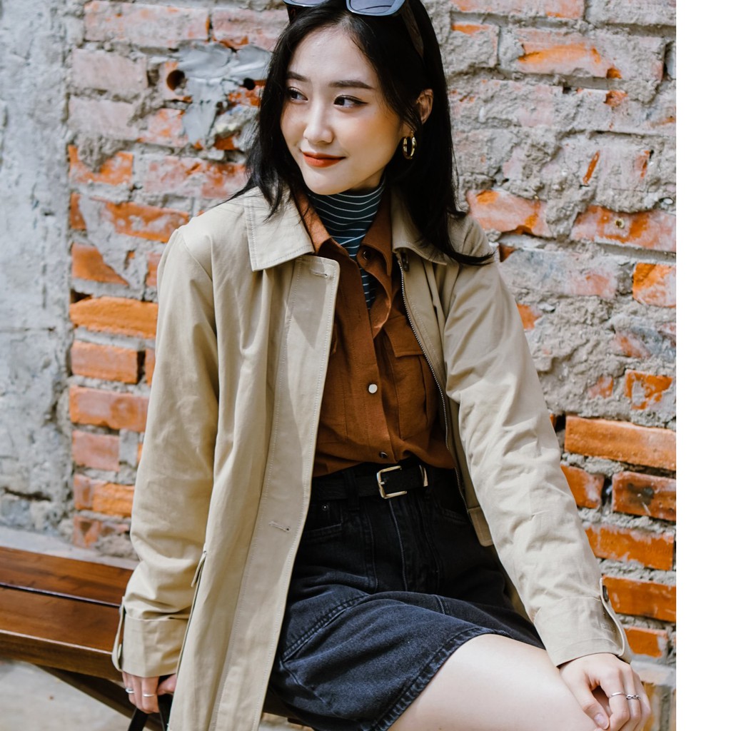 Áo Khoác Kaki Farah - Be Méo Shop | BigBuy360 - bigbuy360.vn