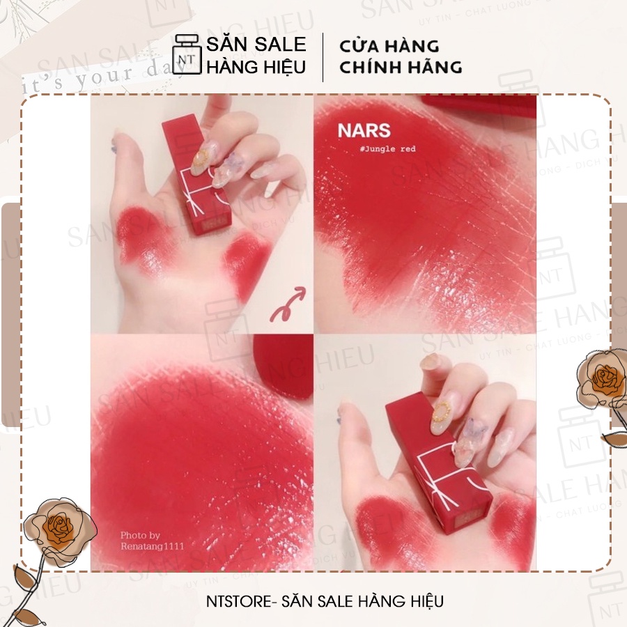 Son Nars màu đỏ Jungle Red chính hãng siêu xinh