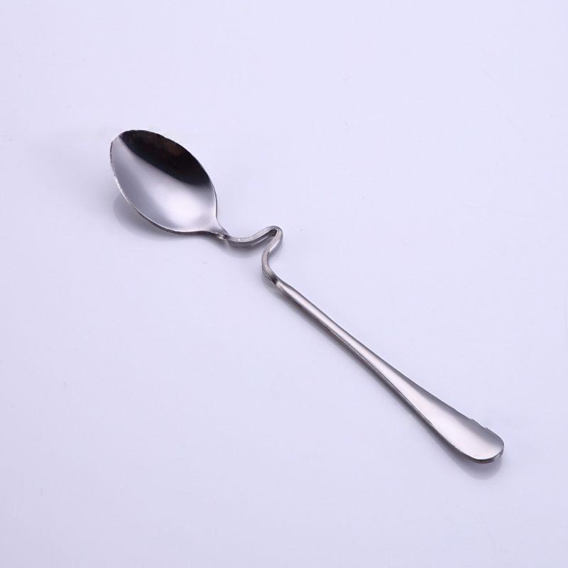 Bộ 6 Muỗng Cà Phê Bằng Thép Không Gỉ Có Móc Treo Tiện Dụng