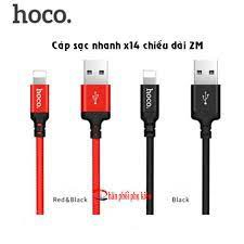 Dây sạc HOCO X14 dài 1M/2M Sạc iphone/Type C /SamSung-Micro/Ipad chính hãng