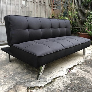 Sofa giường thông minh - Sofa Bed hàng xuất khẩu - Sô pha giá rẻ màu đen 1m7