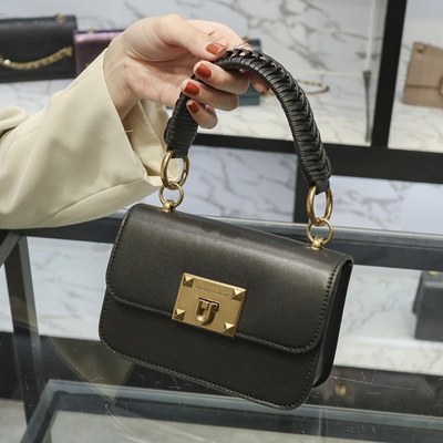 Túi Đeo Chéo CK2 Thời Trang Sang Trọng Cho Nữ50781528Túi Xách Đeo Chéo Hình Vuông Nhỏ Màu Trơn Khóa Kim Loại Dành Cho Nữ