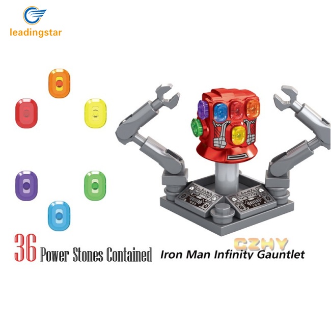 Bộ Đồ Chơi Lắp Ráp Lego 36 Viên Găng Tay Vô Cực Iron Man
