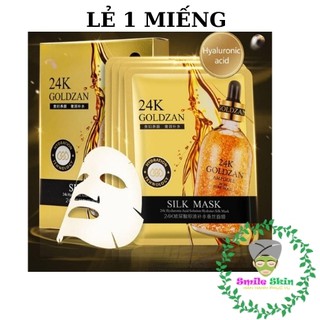 Lẻ 1 miếng mặt nạ giấy 24K GOLDZAN