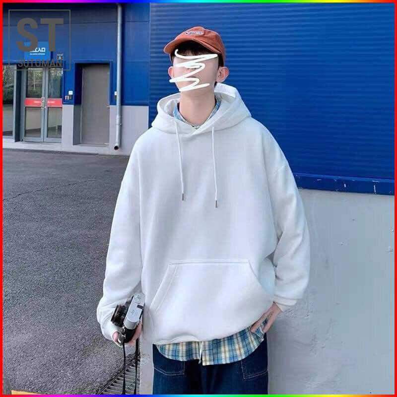 Áo Hoodie Trơn Có Mũ Nam Nữ Chất Dày Đẹp SUTOMAN HD101