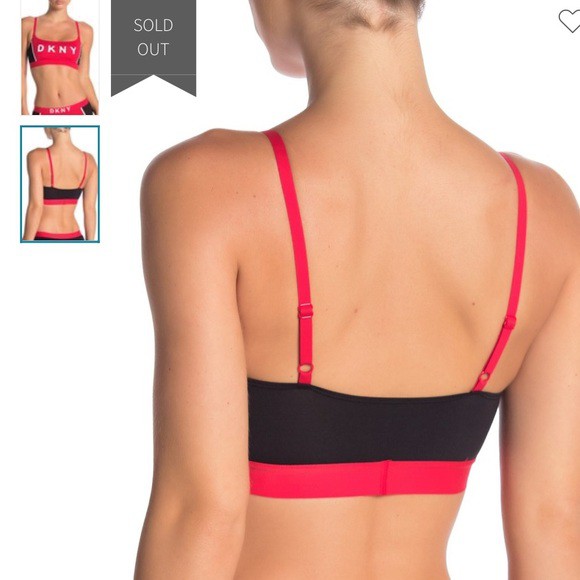 Bra Sport DKNY Logo