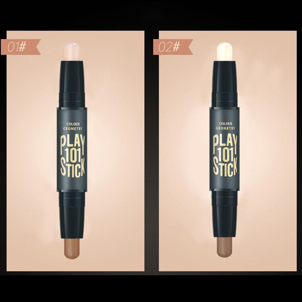 (Hàng Mới Về) Thanh che khuyết điểm Tạo Khối Bắt Sáng Hai Đầu Tiện Dụng | BigBuy360 - bigbuy360.vn