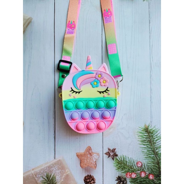 Túi pop it cho bé nhiều kiểu dễ thương