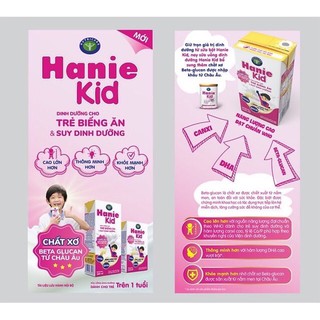 Thùng sữa bột pha sẵn Hanie kid 110ml