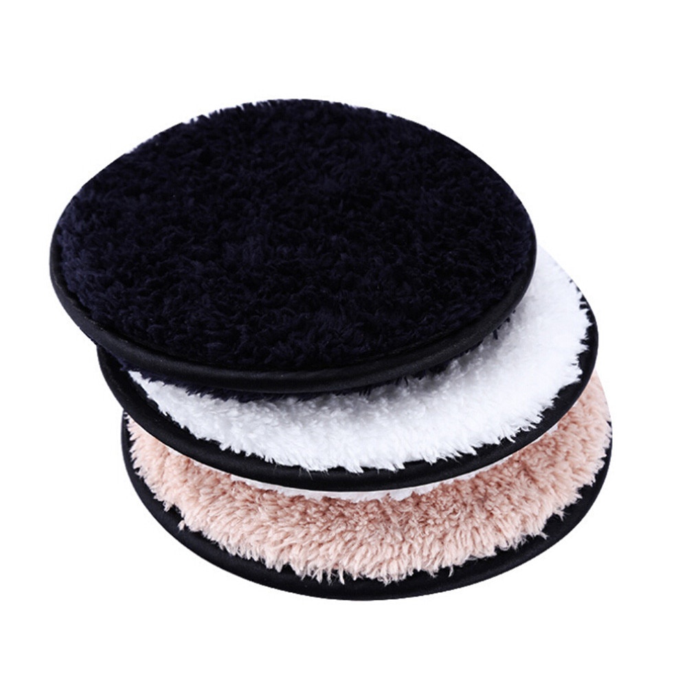 Mút Tẩy Trang / Tẩy Trang Bằng Vải Microfiber Hình Tròn / Mềm Mại Cho Nữ