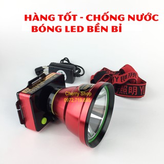 Đèn đội đầu cao cấp chống nước ( kín nước ) đèn led siêu sáng Ánh sáng vàng hoặc ánh sáng trắng Mã 8108