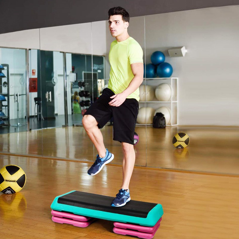 Bục bật nhảy Aerobic 3 cấp độ có ảnh thật