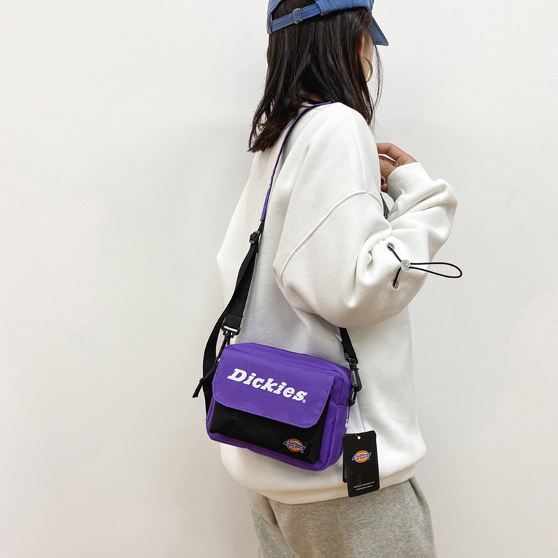 Dickies Leisure Crossbody Bag Túi đeo Vai Thể Thao Thời Trang Hàn Quốc Unisex Túi Vuông Nhỏ