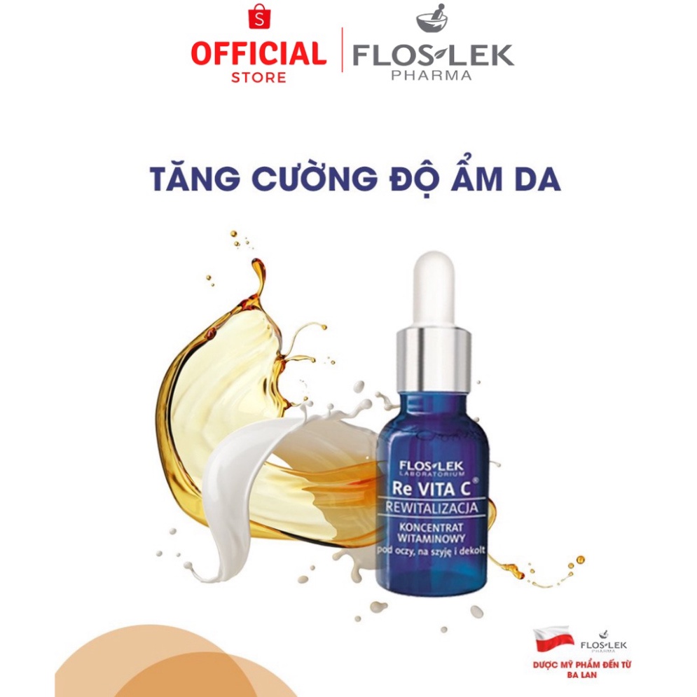 Vitamin C, kem dưỡng ẩm làm sáng, giảm nhăn và trẻ hóa da Re Vita C 30ml Chính hãng