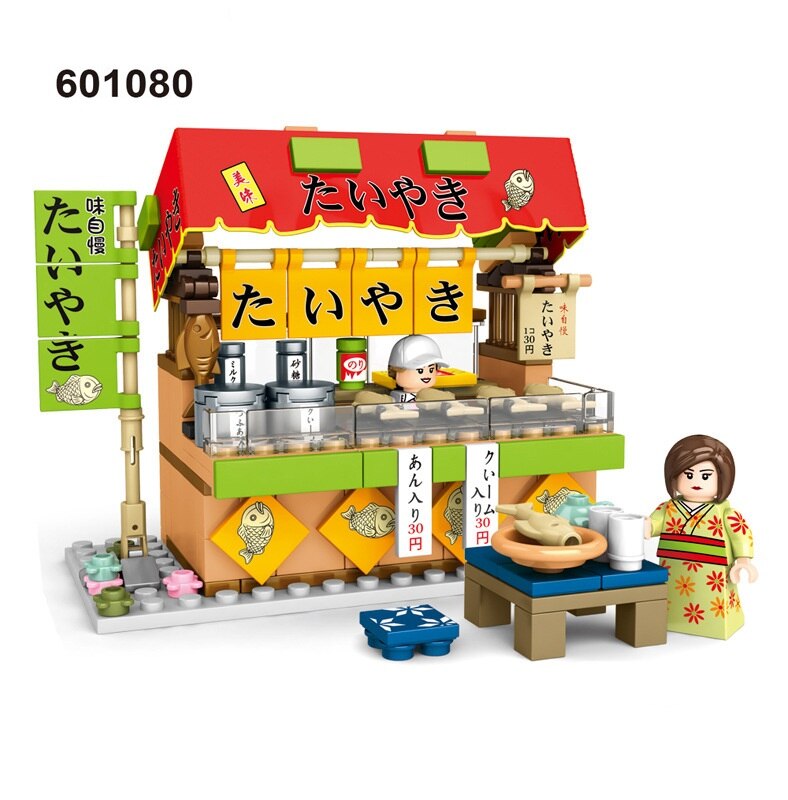 Bộ Đồ Chơi Lắp Ráp Mô Hình Cửa Hàng Tự Làm Cho Trẻ Em 601080-83