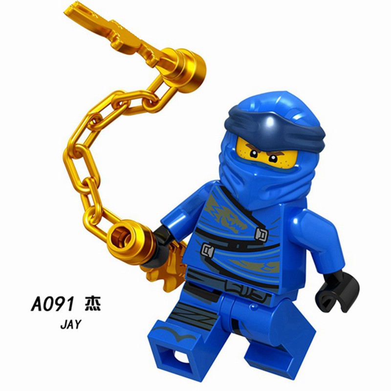 Đồ Chơi Khối Lắp Ráp Mô Hình Nhân Vật Lego Ninjago Thu Nhỏ Tùy Chọn Dành Cho Bé