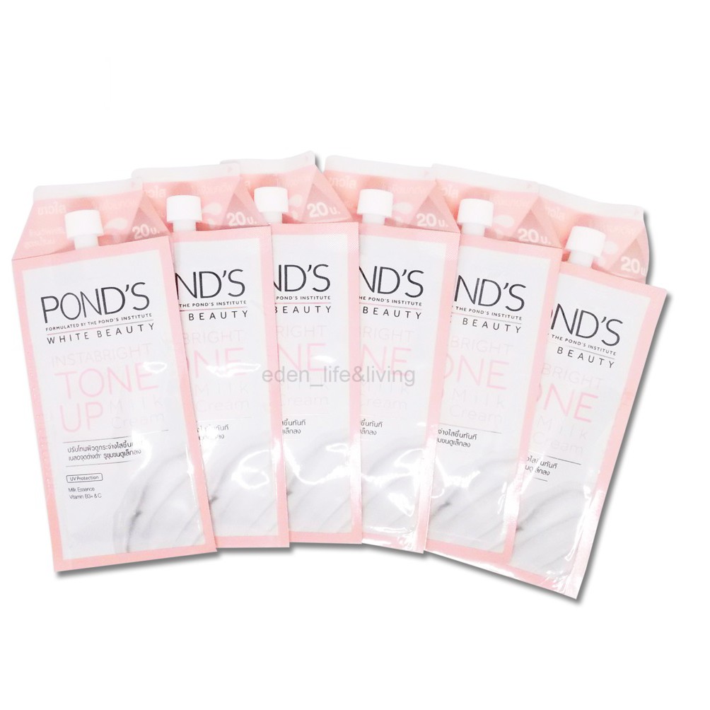 [HB Gift] Hộp Kem sữa dưỡng trắng nâng tông Pond's (7g x 6 gói) | BigBuy360 - bigbuy360.vn