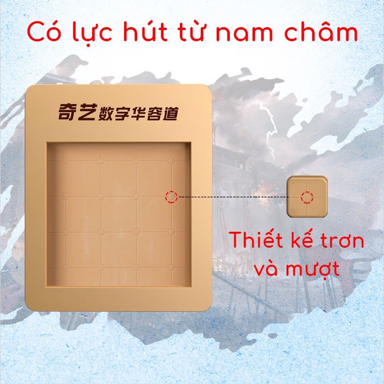 Bảng Xếp Hình - Bảng Toán học số Tư Duy Logic Cho Bé, Đồ Chơi Xếp Hình nam châm Klotski