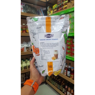 Bột phô mai/ bột cream cheese/bột tạo màng sữa/ bột váng sữa gói hoa đóng túi 1kg