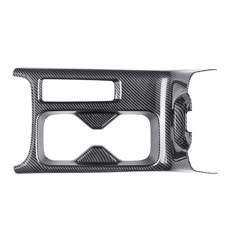 Miếng Dán Trang Trí Giá Đỡ Cốc Nước Trên Xe Hơi Honda HRV HR-V Vezel 2021 2022 Bằng Sợi Carbon