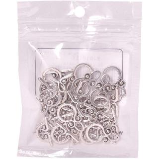 Set 5-20 Kẹp Gắp Bằng Bạc Cổ Điển