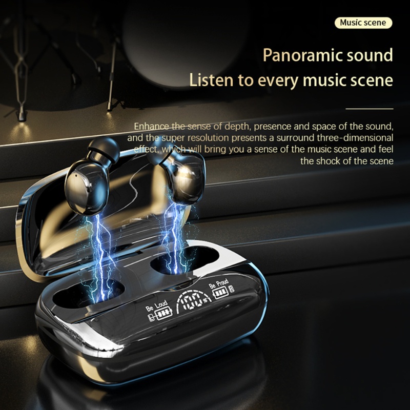 Tai Nghe zzz Không Dây Kết Nối Bluetooth Tự Động Kèm Mic