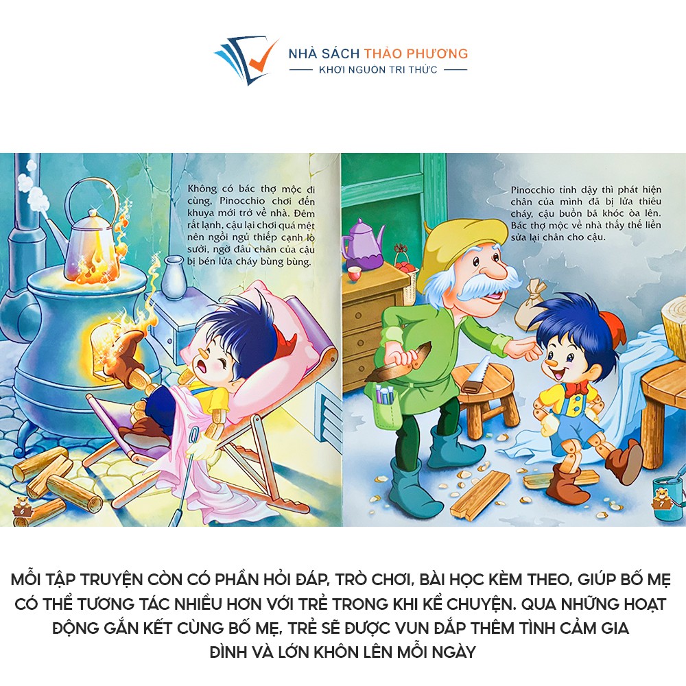 Sách - Truyện kể cho bé trước giờ đi ngủ bồi dưỡng tính cách (Combo 10 cuốn)