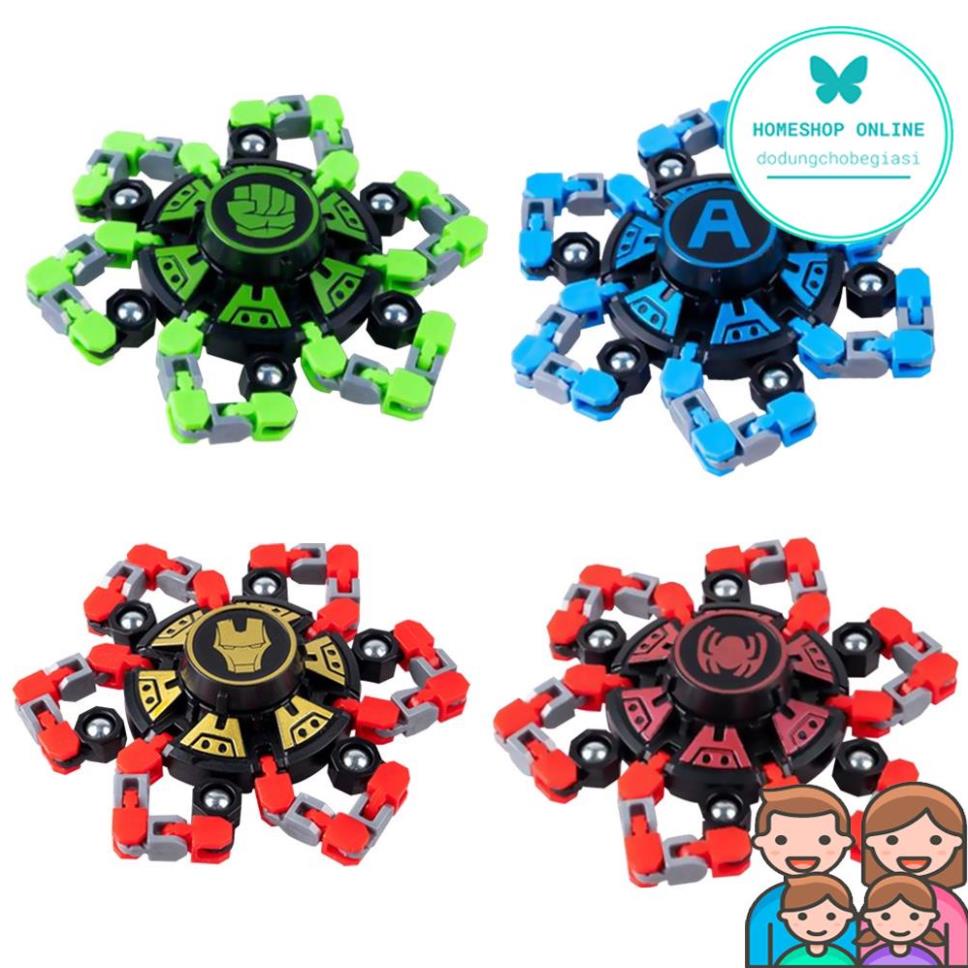 Con Quay Đồ Chơi Spinner Robot Biến Hình Gấp Ra Thu Nhỏ Thông Minh Cho Bé Fidget Spinner DIY Toy HOME SHOP ONLINE