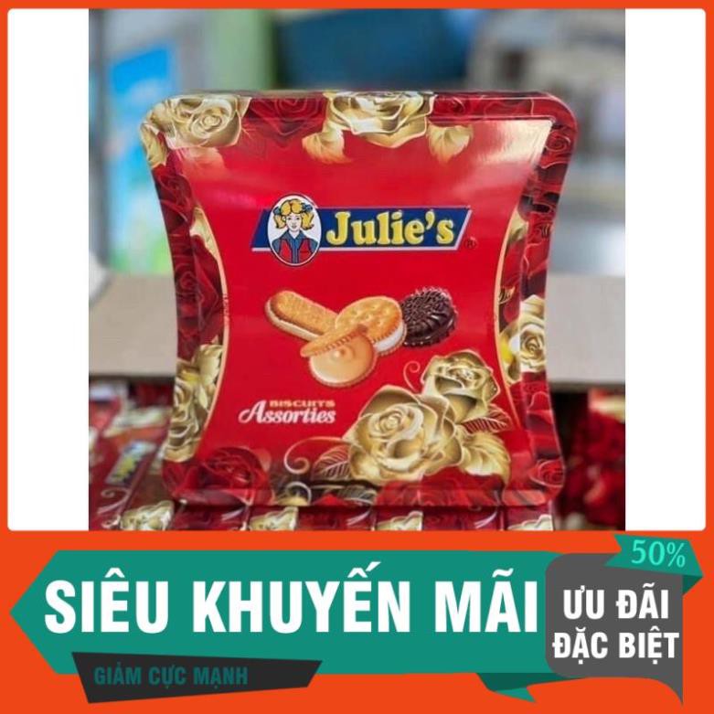 Hàng nhật - [ XSale sôc  ] Bánh Quy Bơ Tổng Hợp Julie's Malaysia 204g