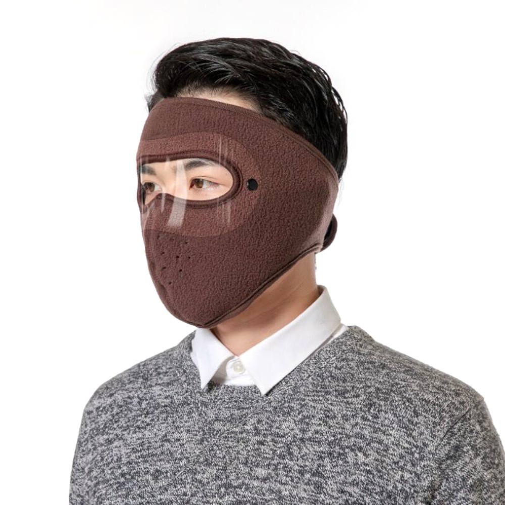 Khẩu trang ninja vải lót nỉ có kèm kính | BigBuy360 - bigbuy360.vn