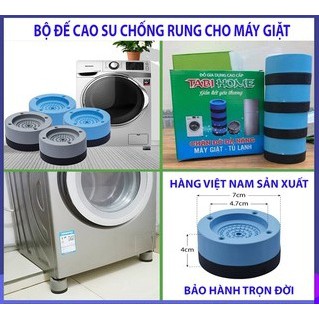 [GIÁ SỐC] Bộ 4 chân đỡ đa năng giảm rung cho máy giặt, tủ lạnh