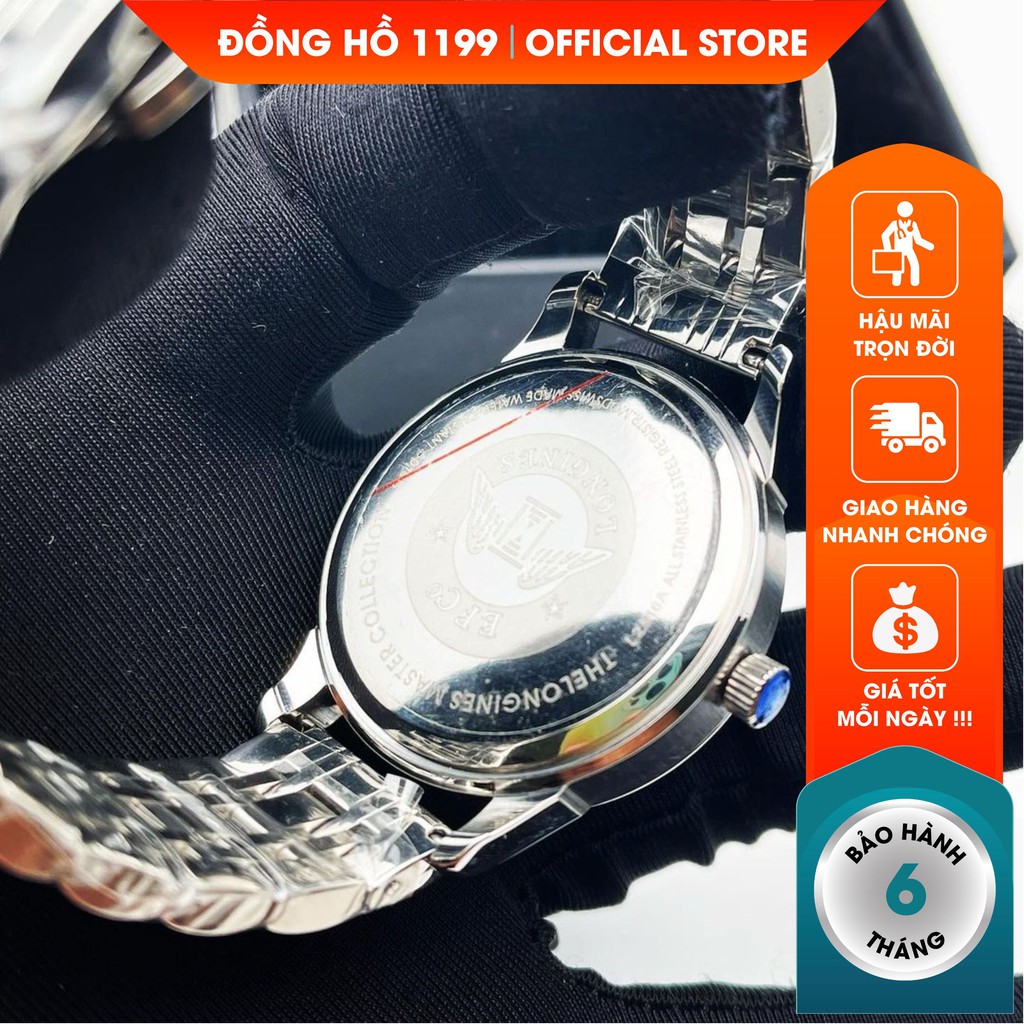 Đồng hồ nam dây thép cao cấp chống nước chống xước tuyệt đối sang trọng lịch lãm bảo hành 6 tháng 6284.YT - 1199 Watches | BigBuy360 - bigbuy360.vn