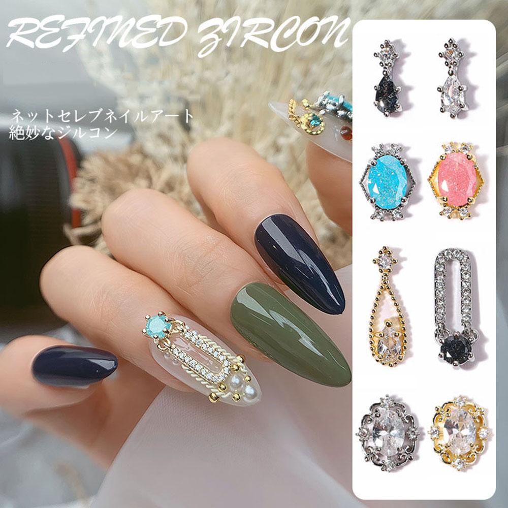 Phụ Kiện Trang Trí Móng Tay Kiểu Chuỗi Hoa Sang Trọng