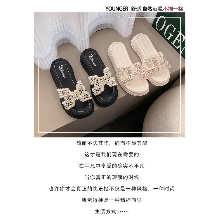 Dép Sandal Đế Dày Thời Trang Mùa Hè 2022 Cho Nữ