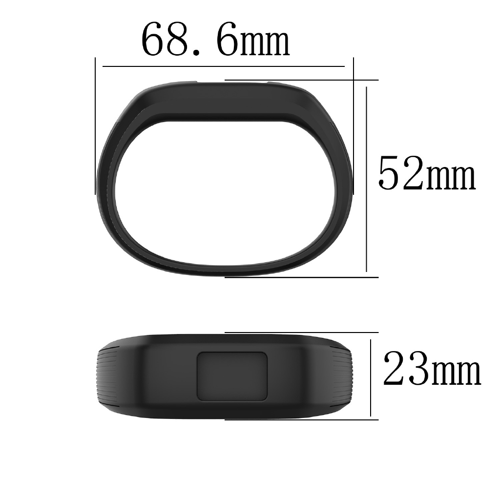 Dây Đeo Thay Thế Chất Liệu Silicon Thiết Kế Nhiều Lỗ Cho Garmin Vivofit Jr / Jr2 / Vivofit 3