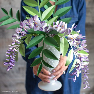 K107 - Khuôn Kim Loại Cắt Hoa Tử Đằng Chất Liệu Thép Cabon Dùng Kèm Máy Cắt Khuôn Thép