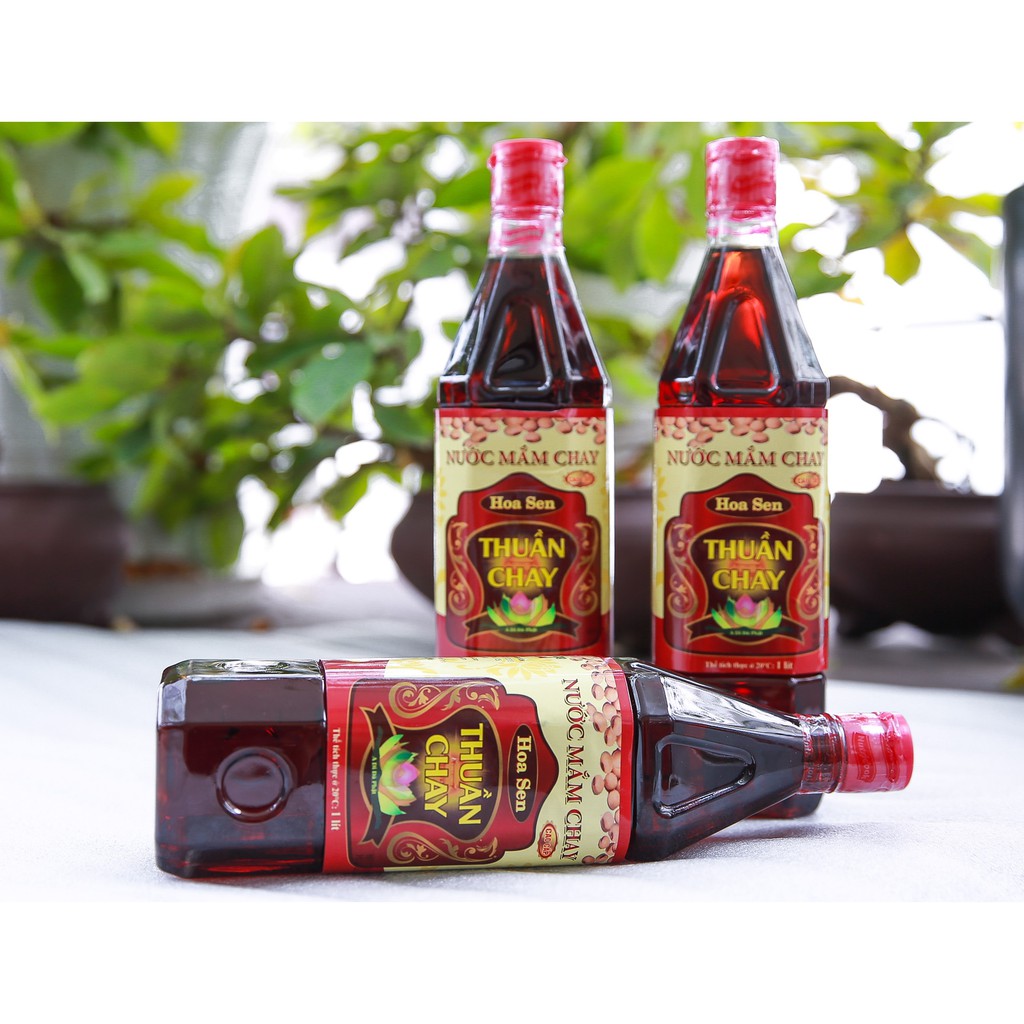 Nước mắm Nutri Thuần Chay Hoa Sen - Hoa Nghiêm