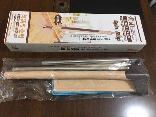 (FULL BOX) CÂY LAU NHÀ TỰ VẮT THÔNG MINH SIN MOP SIÊU BỀN XOAY 360 ĐỘ + 2 TẬM LÓT THAY THẾ