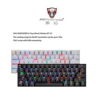 Bàn phím cơ RGB CK62 (BT3.0)
